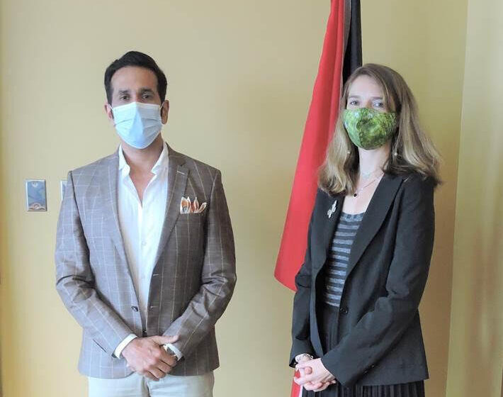 AG Meets New British High Commissioner
