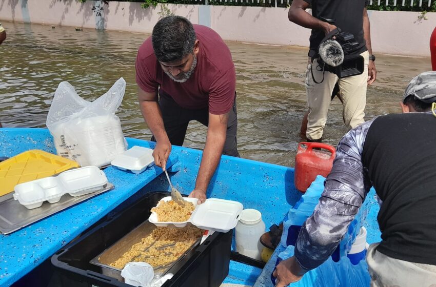  Flood Victims Get 6,000 Meals