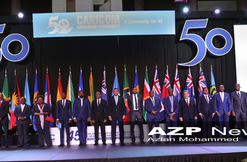 UNC MP Wants List Of Suppliers For CARICOM 50th Anniversary – AZP News