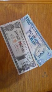 Guyanese dollars