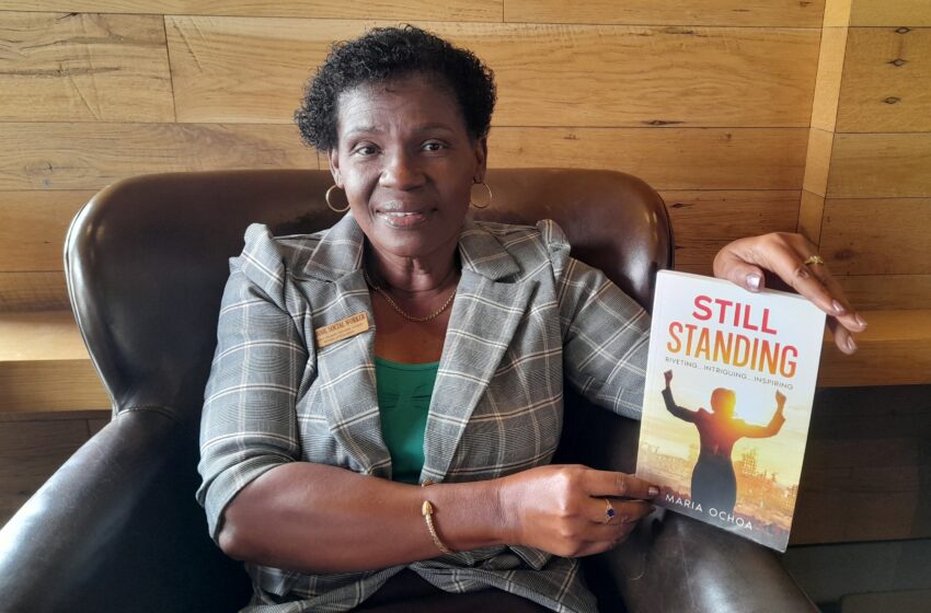  Ochoa, 66, Still Standing with her Book