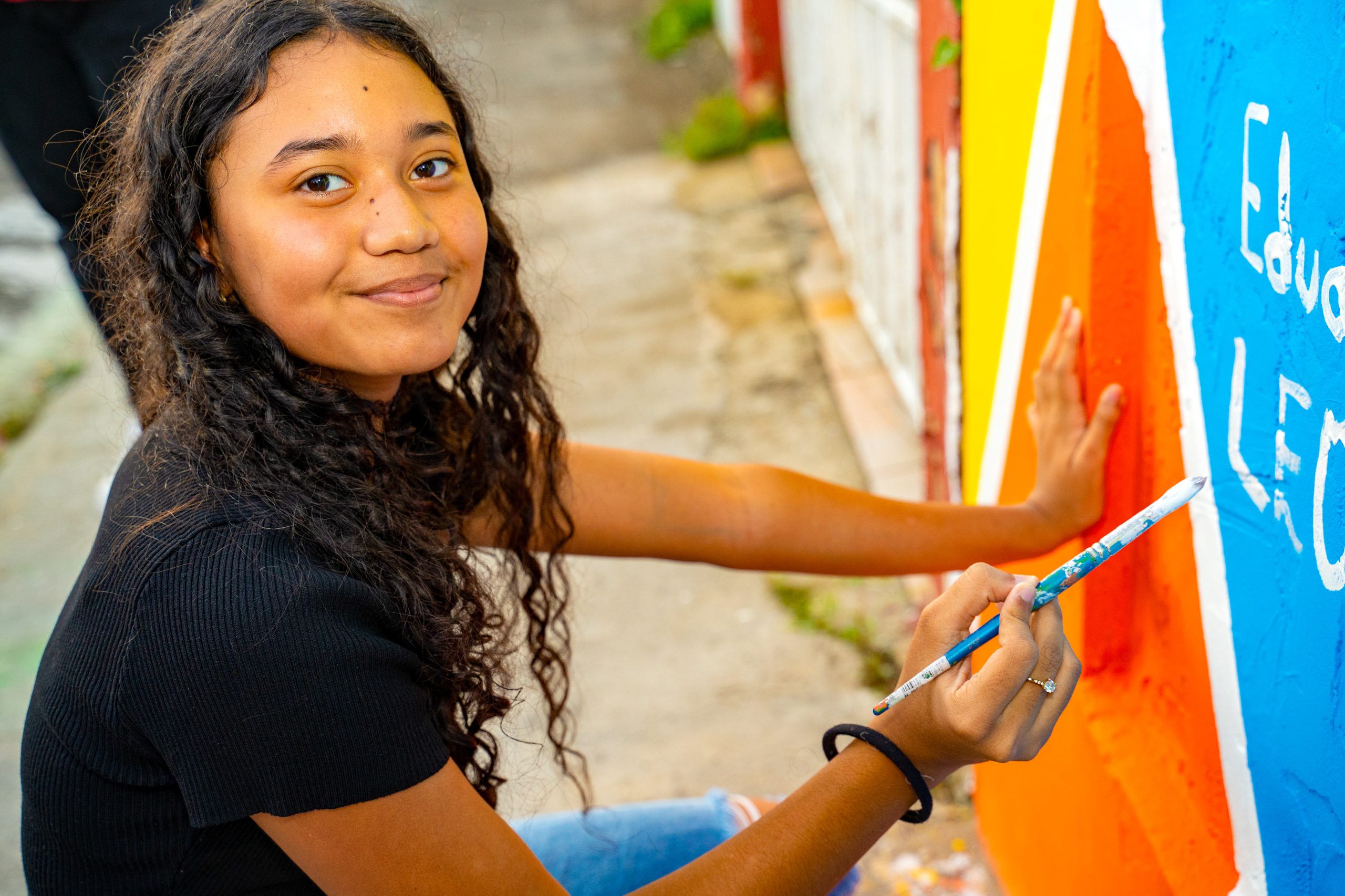 Leorbeidys, 13, a participant in the Heroes Development Programme