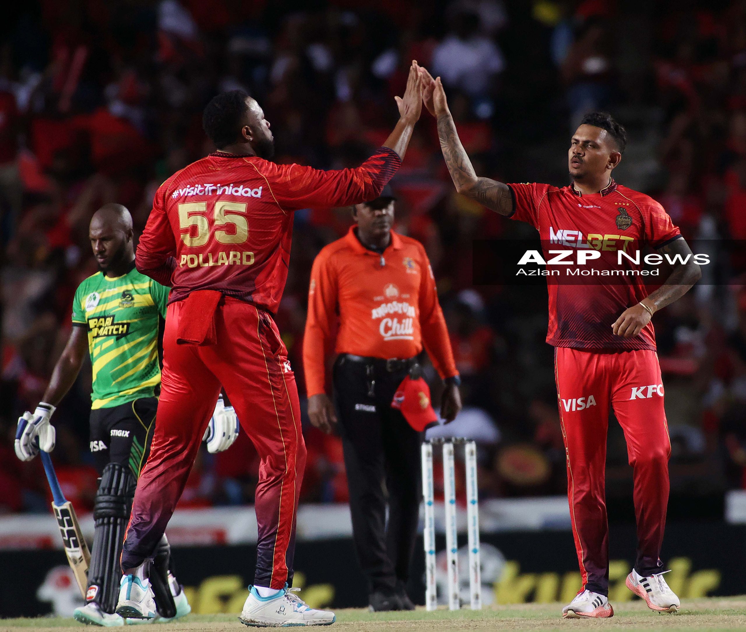 Narine Pollard celebrate Jangoo WKT