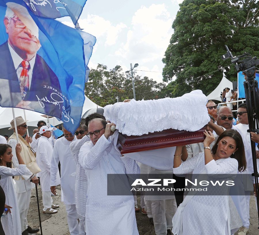 Basdeo Panday funeral