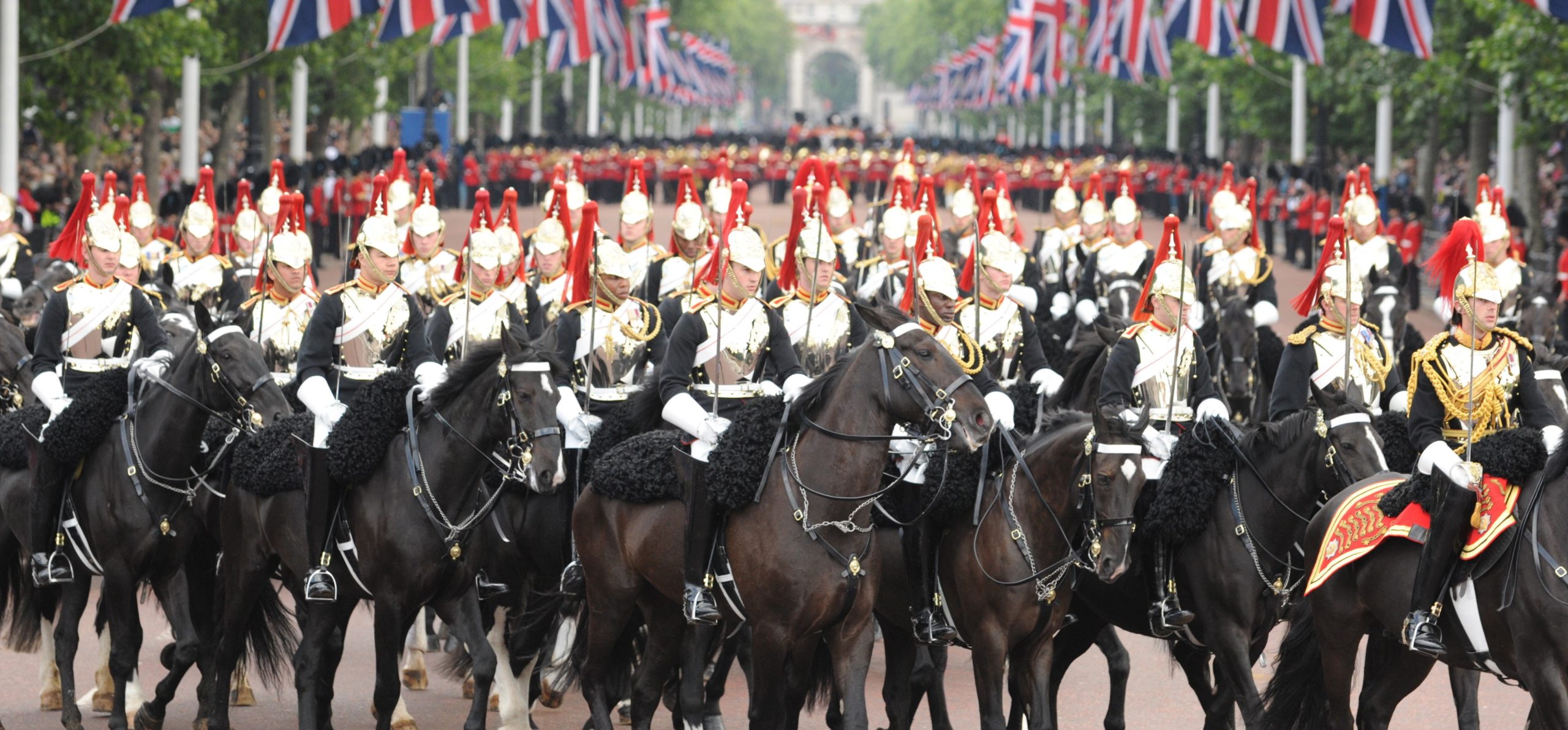 Members of Household Calvary Mounted Regiment