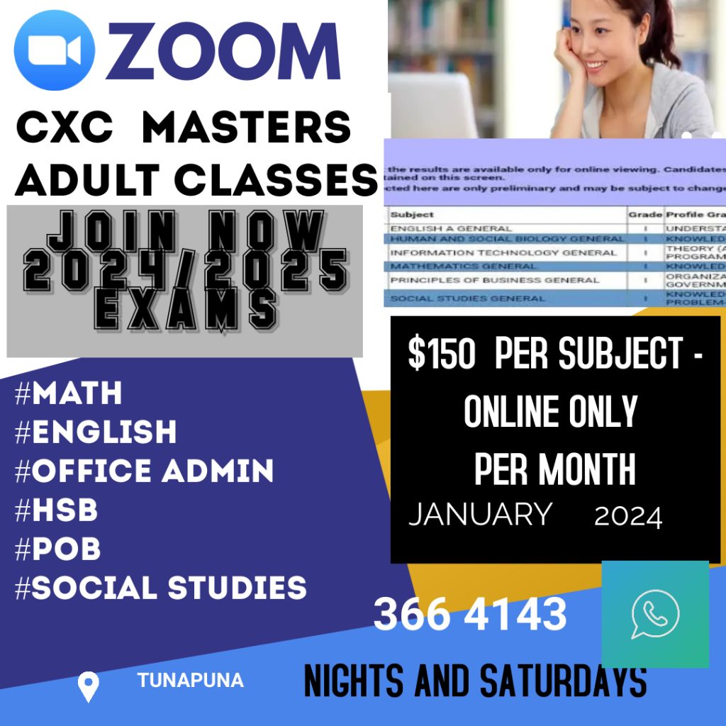 CXC Masters 1