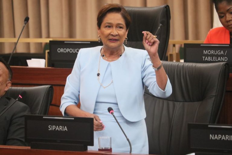 Opposition Leader Kamla Persad-Bissessar. Photo: T&T Parliament