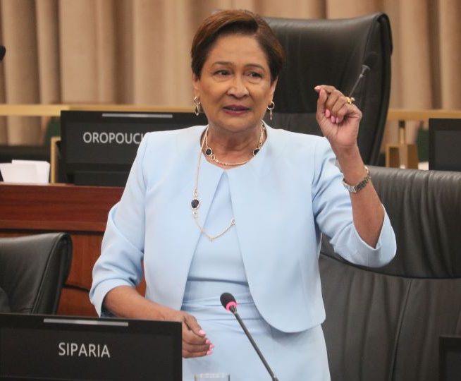 Opposition Leader Kamla Persad-Bissessar. Photo: T&T Parliament