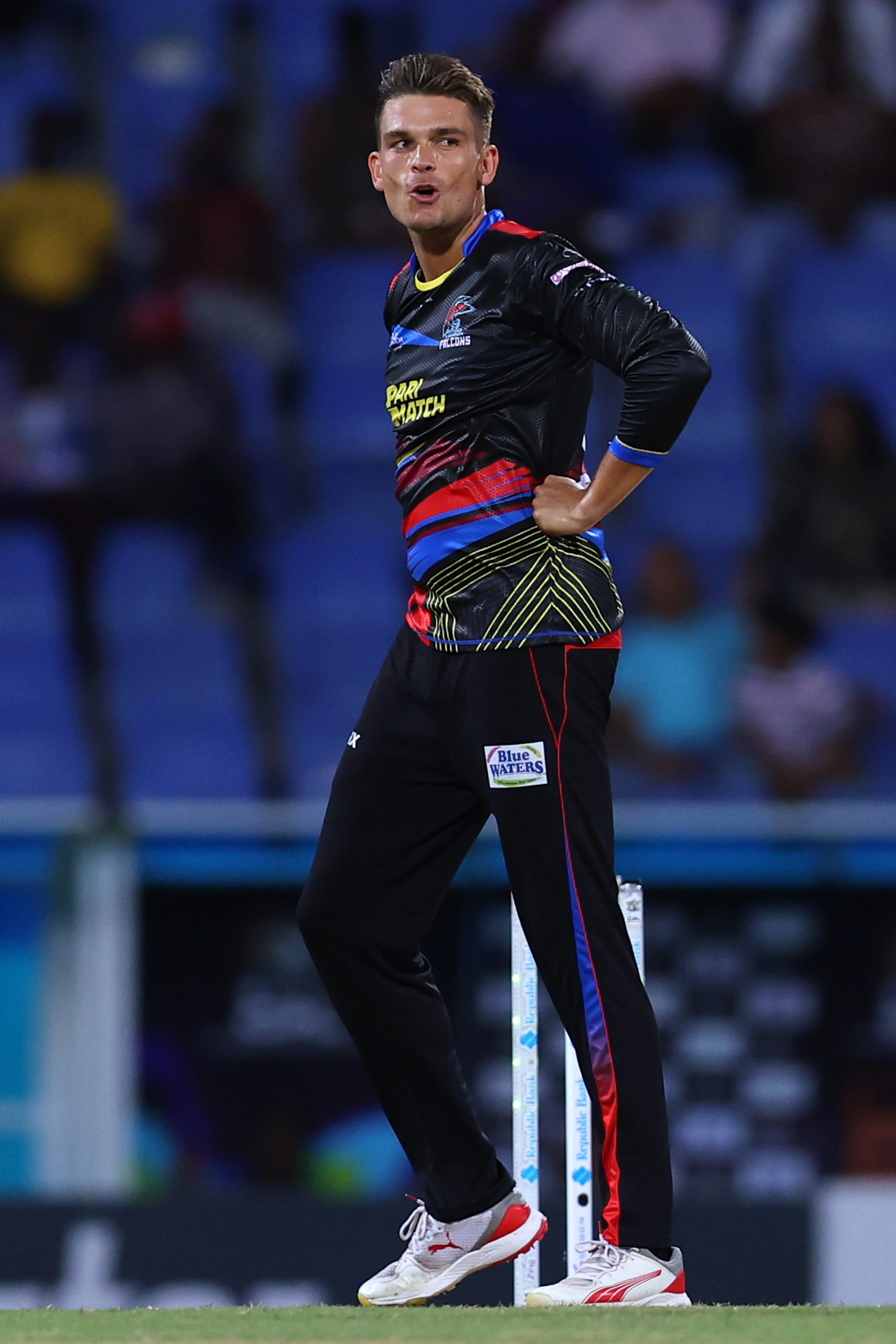 Antigua & Barbuda Falcons v St Kitts & Nevis Patriots - Men's 2024 Republic Bank Caribbean Premier League