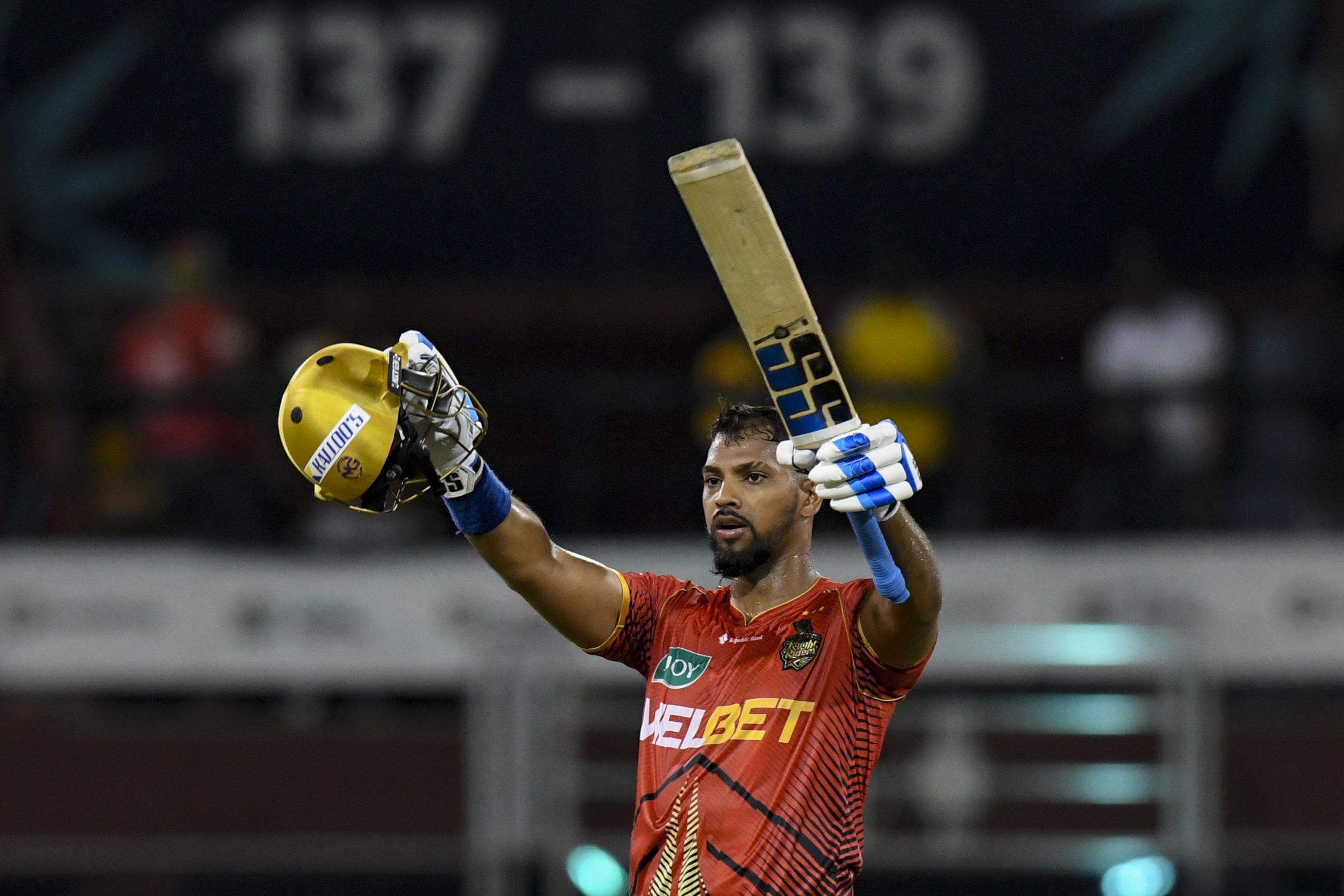 Guyana Amazon Warriors v Trinbago Knight Riders - Men's 2024 Republic Bank Caribbean Premier League