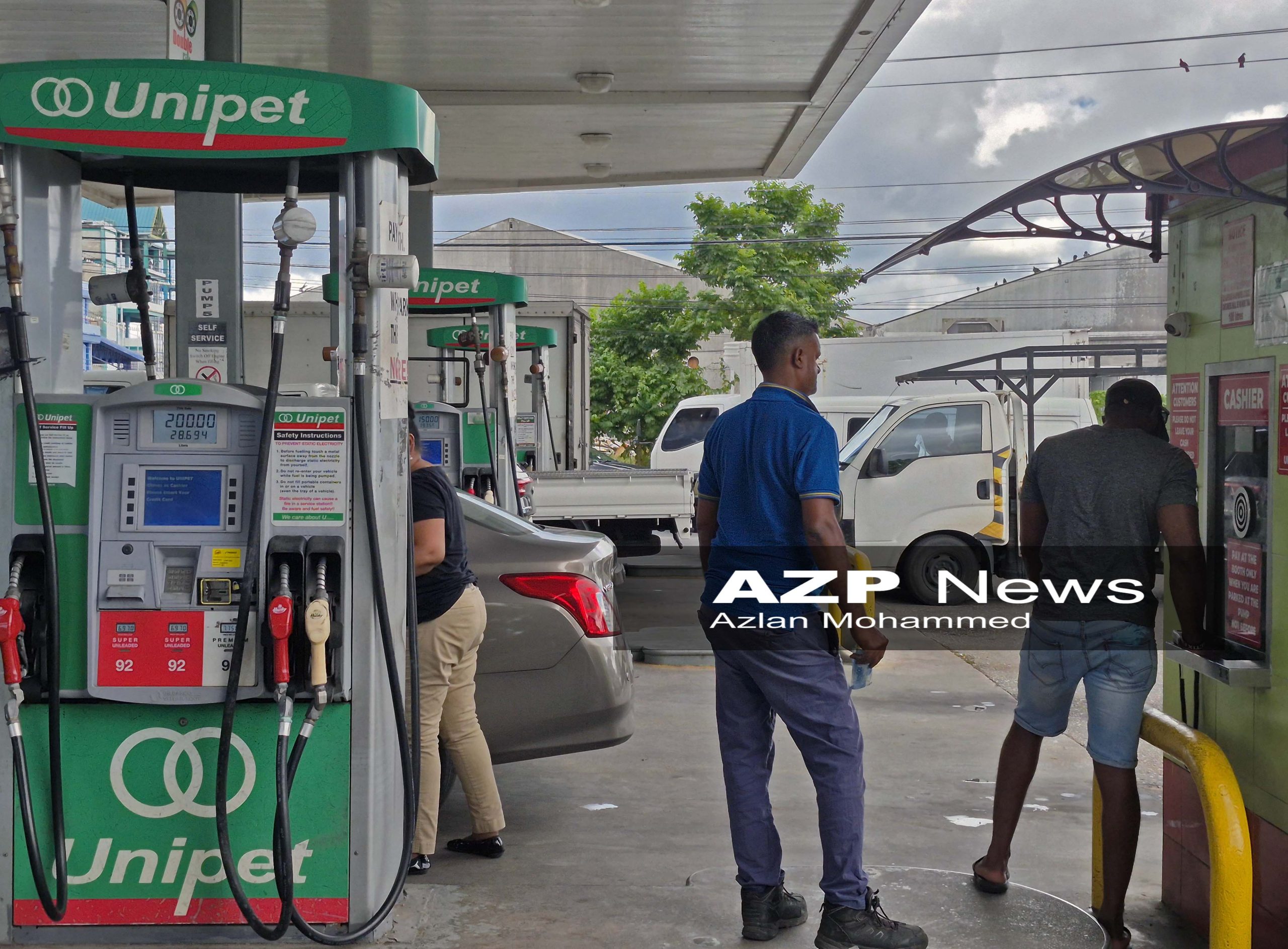 Gas Station paying