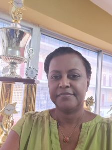 Caption: Acting Principal of St Joseph's Convent, SanFernando Nadine Joseph