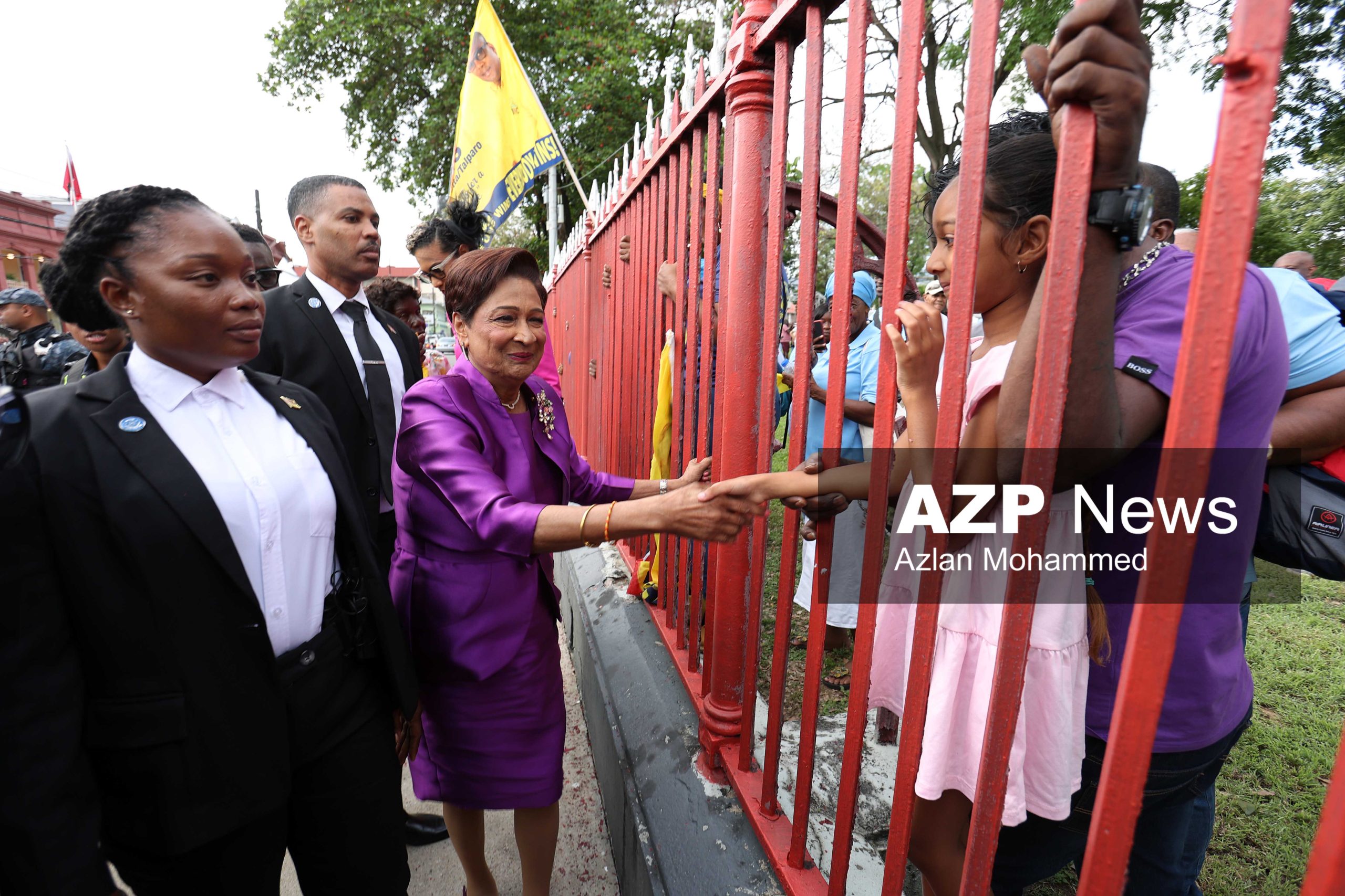 Kamla greets