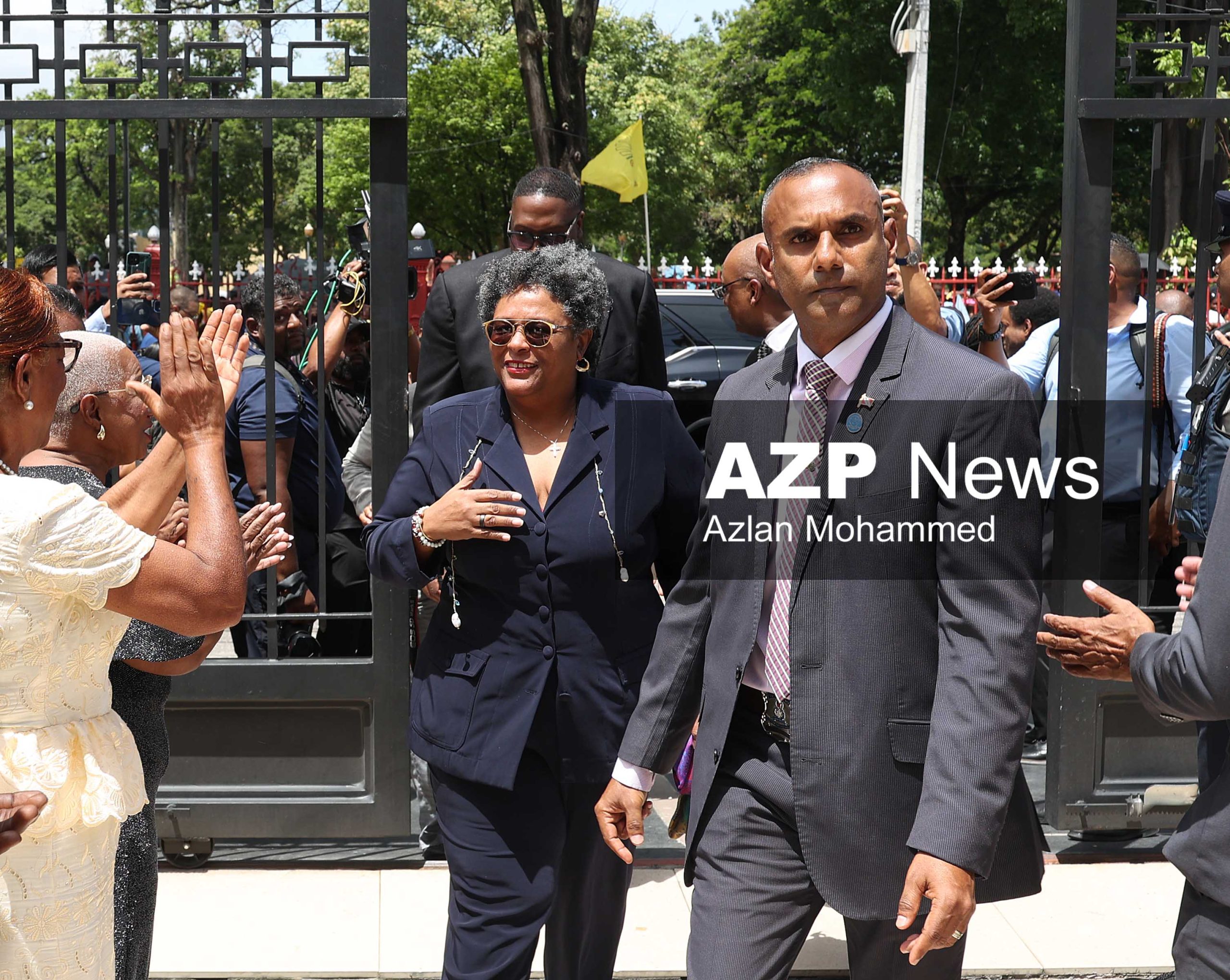 Barbados Prime Minister Mia Mottley