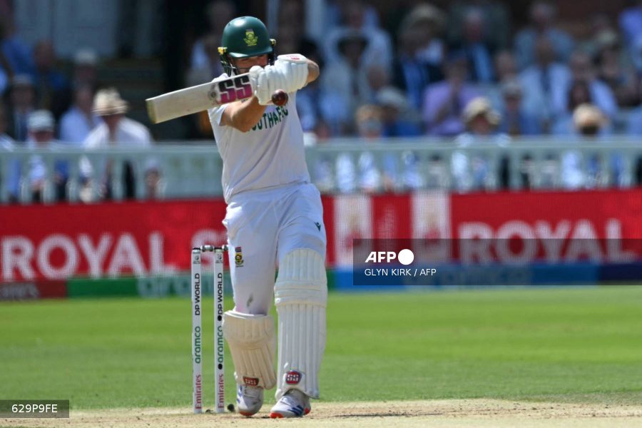 Caption: South Africa's Wiaan Mulder