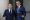 Caption: France's President Emmanuel Macron and Spain's Prime Minister Pedro Sanchez 
