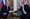 Caption:  Russian President Vladimir Putin, right, and US President Donald Trump shake hands before a meeting in Helsinki on July 16, 2018
