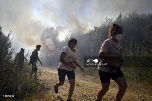 SPAIN-WILDFIRE-CLIMATE-WEATHER
