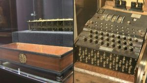 During two separate auctions, the auction house Christie's will sell one of the eight known examples of the first calculating machine, invented and created by Blaise Pascal in the 17th century, as well as the famous message-encrypting machine used by the German army, Enigm