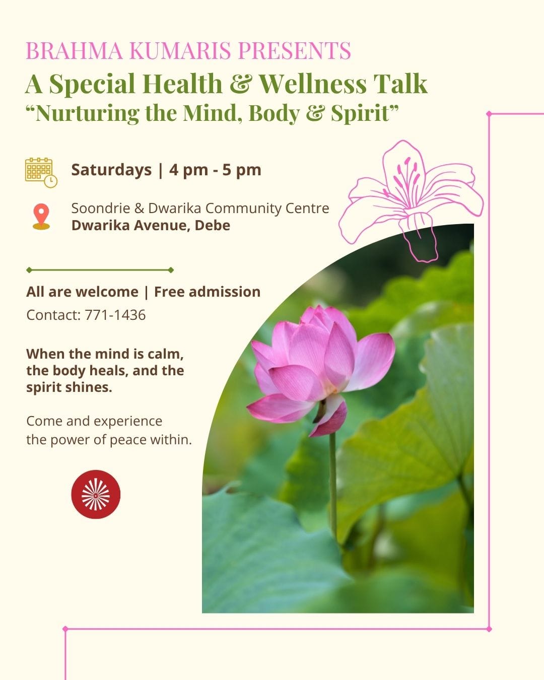 Brahma Kumaris, mental health