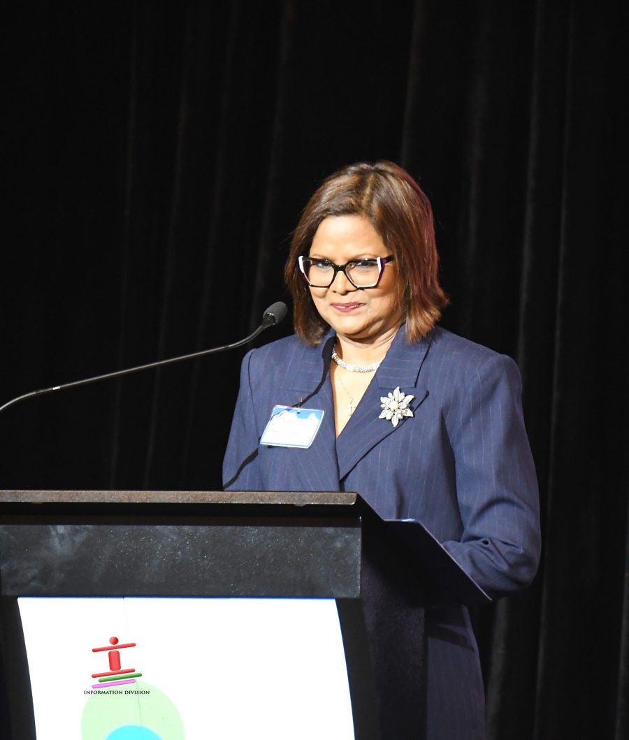 President Christine Kangaloo