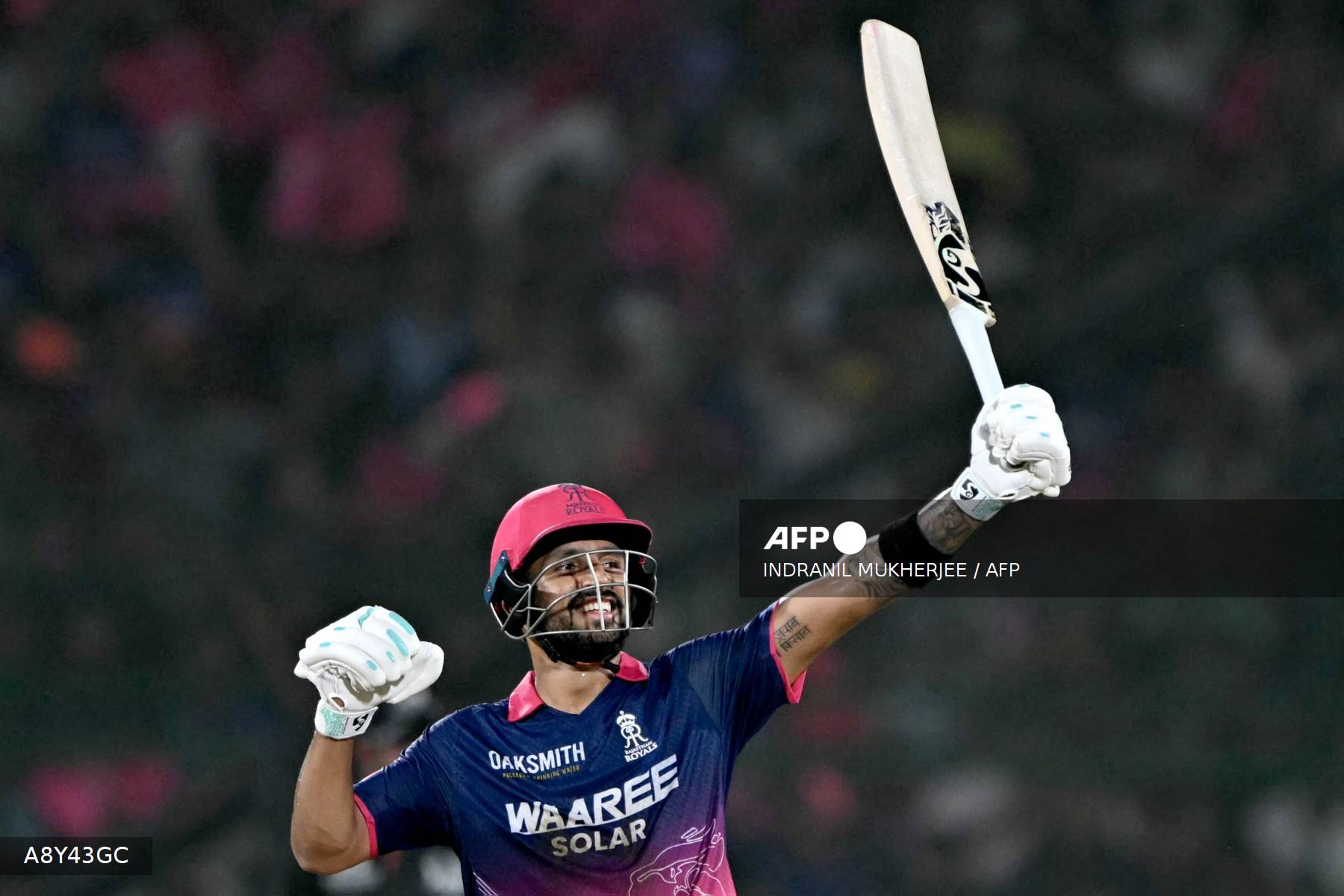 CRICKET-IND-IPL-T20-RAJASTHAN-HYDERABAD