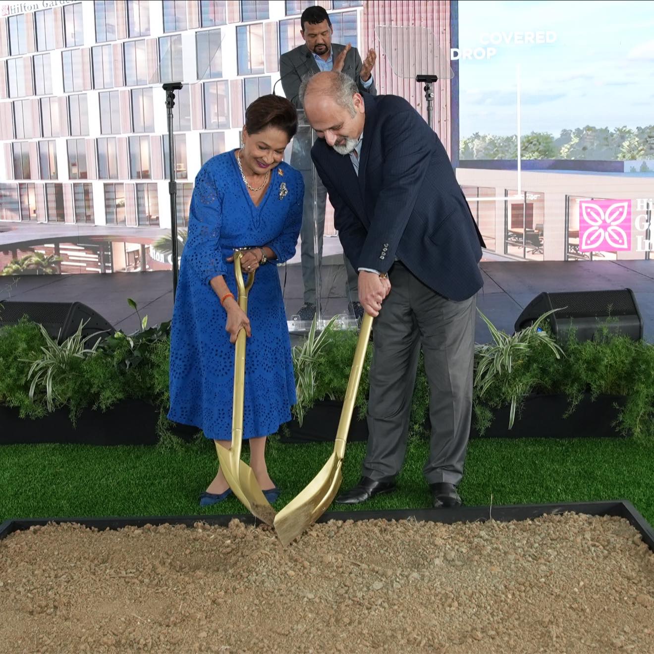 sod turning