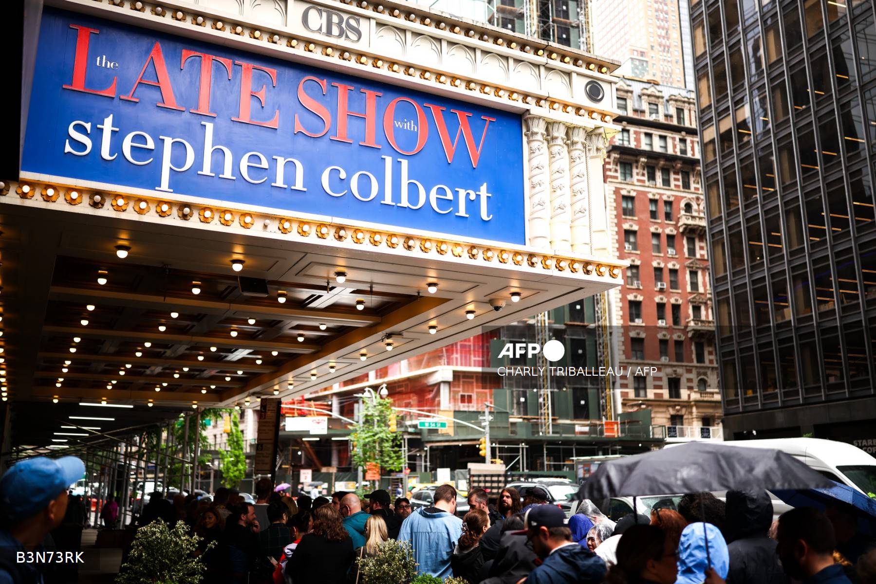 US-POLITICS-MEDIA-COLBERT-TRUMP