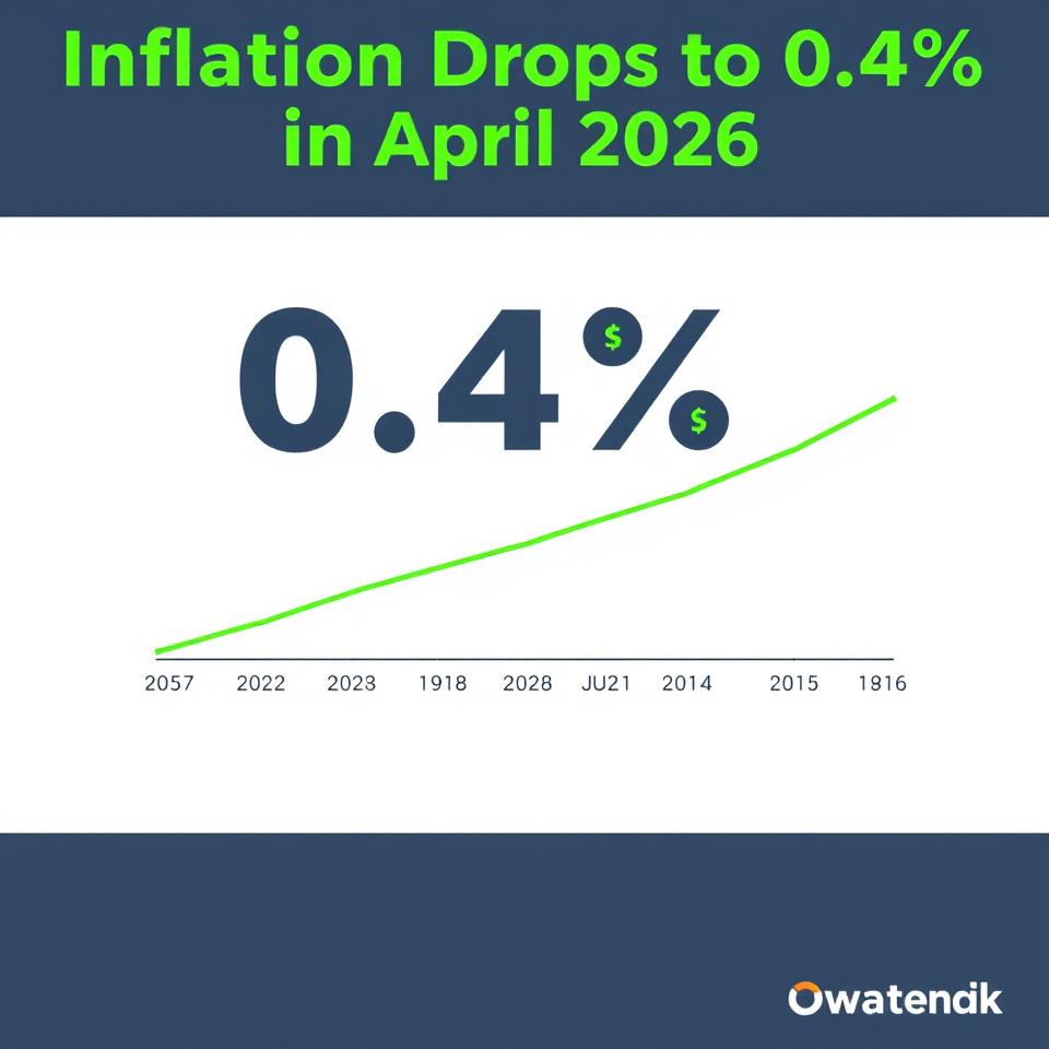 Inflation drops