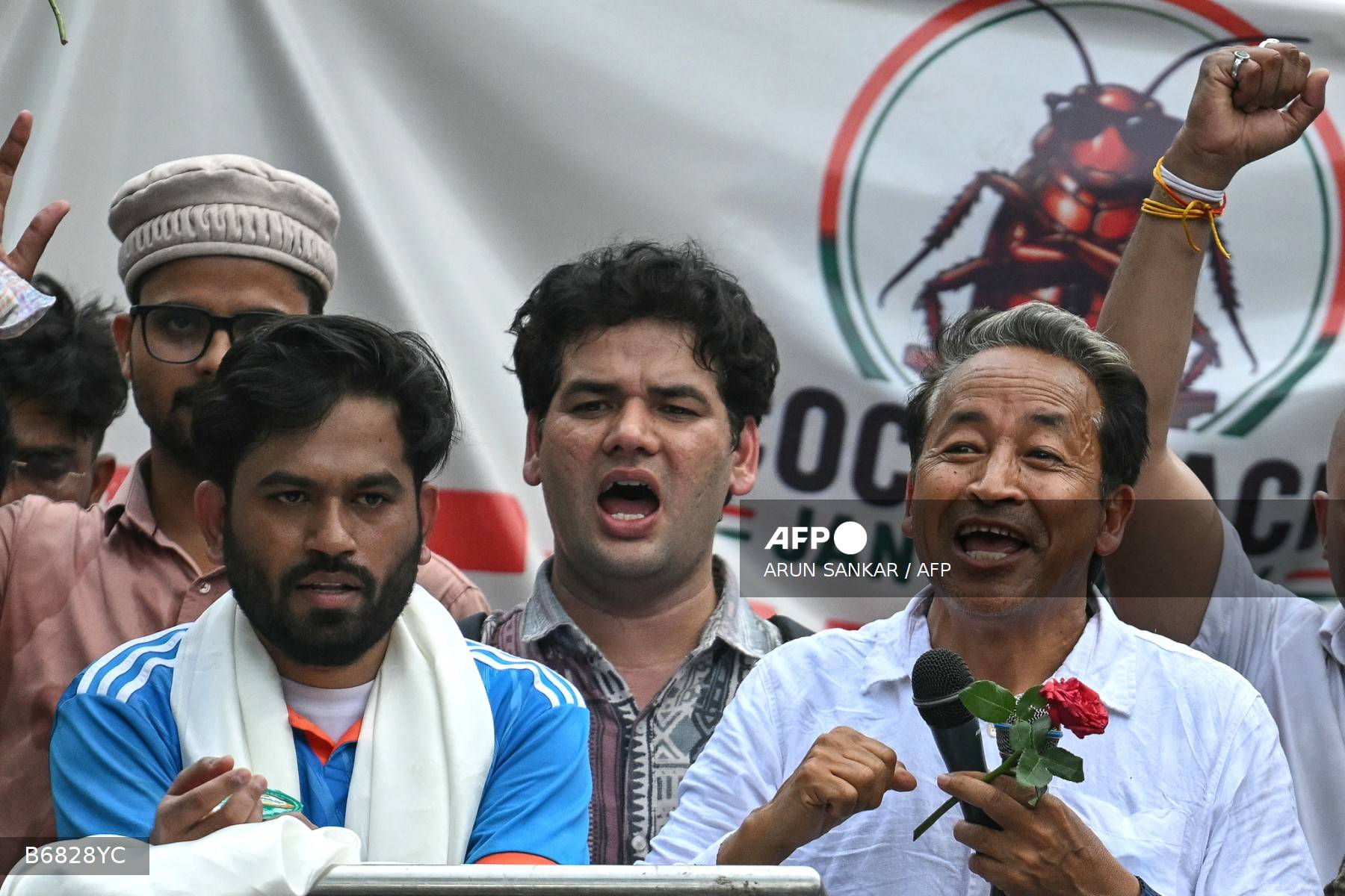 INDIA-POLITICS-EDUCATION-PROTEST
